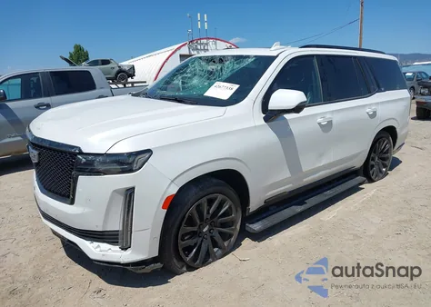 2022 Cadillac Escalade 4Wd Sport from USA, damaged, VIN 1GYS4FKL7NR121760